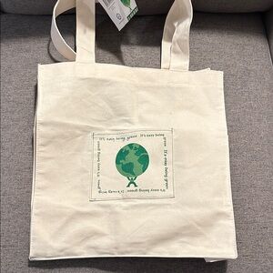 Eco-Friendly Cream Tote Bag
